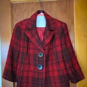 Cute Black and Red Blazer